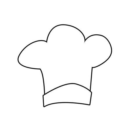 chef hat icon vector illustration design imageのイラスト素材
