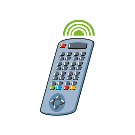 remote control isolated icon vector illustration designのイラスト素材