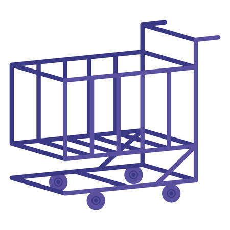 shopping cart isolated icon vector illustration designのイラスト素材