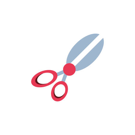 scissors tool isolated icon vector illustration designのイラスト素材