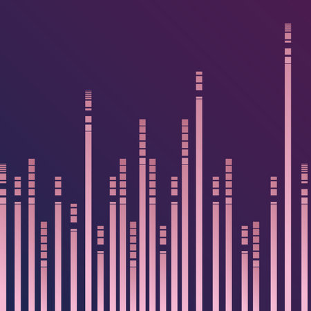 geometric background purple stripes pattern style vector illustration