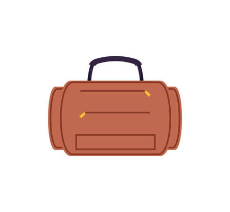 travel suitcase equipment isolated icon vector illustration designのイラスト素材
