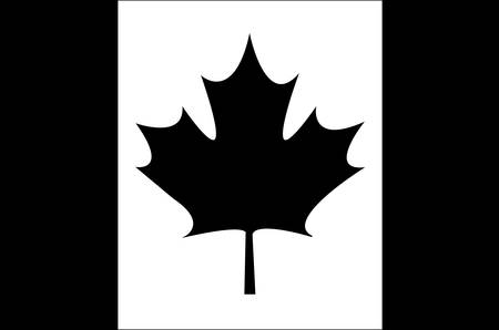 flag of canada patriotic icon vector illustration designのイラスト素材