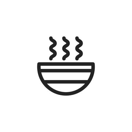 bowl design, Kitchen supply domestic household tool cooking and restaurant theme Vector illustrationのイラスト素材