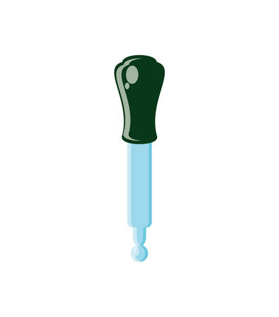 dropper medical tool isolated icon vector illustration designのイラスト素材