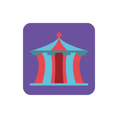 circus tent on white background vector illustration designのイラスト素材