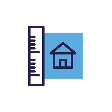 construction plan on white background vector illustration designのイラスト素材