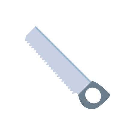 saw tool design, under construction work repair progress reconstruction industry and build theme Vector illustrationのイラスト素材