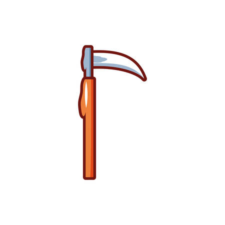 ax tool on white background vector illustration designのイラスト素材