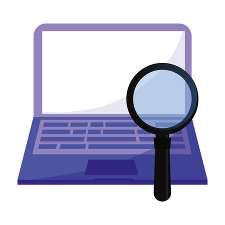 copyright of intellectual digital vector illustration designのイラスト素材