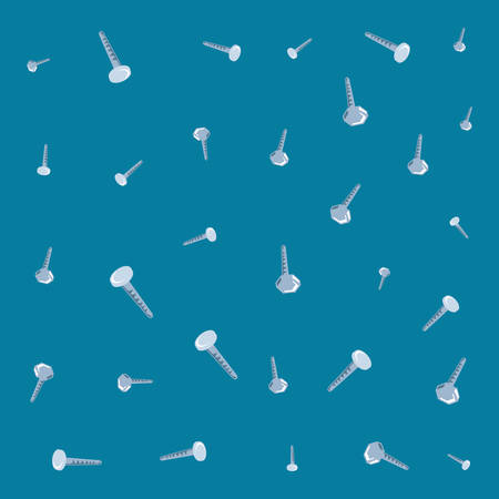 pattern of screws fixing tools vector illustration designのイラスト素材