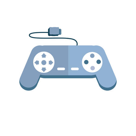 video game control retro icon vector illustration designのイラスト素材