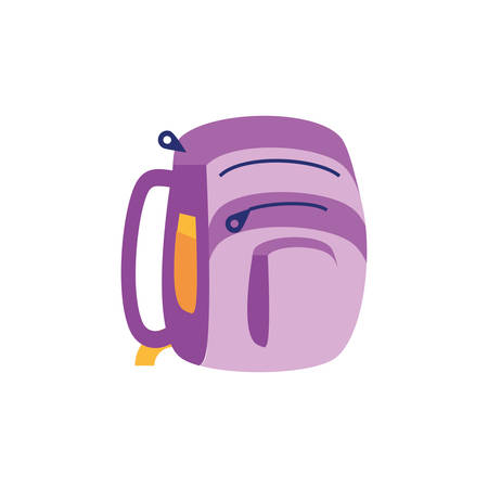 school bag supply isolated icon vector illustration designのイラスト素材