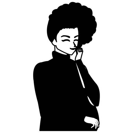 Pregnant woman design, Mother family love pregnancy maternity expecting and motherhood theme Vector illustrationのイラスト素材