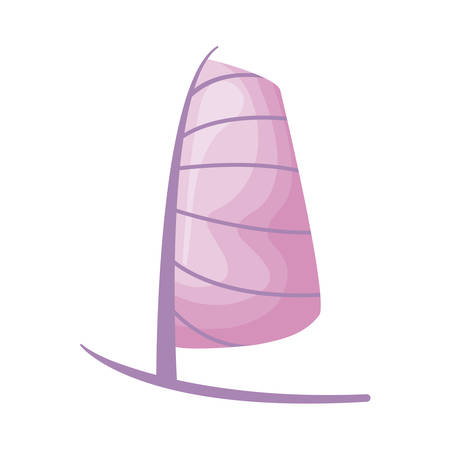 sailboat transportation travel isolated icon vector illustration designのイラスト素材