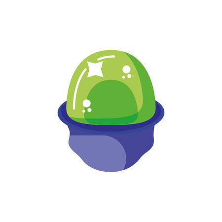 witch crystal ball on white background vector illustration designのイラスト素材