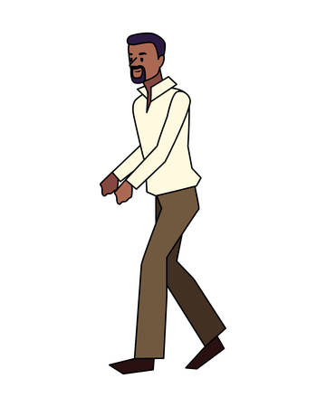 Avatar of a man design, Boy male person people human social media and portrait theme Vector illustrationのイラスト素材