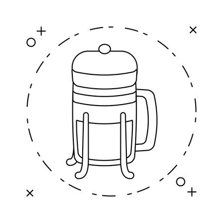 cup of beverage isolated icon vector illustration designのイラスト素材