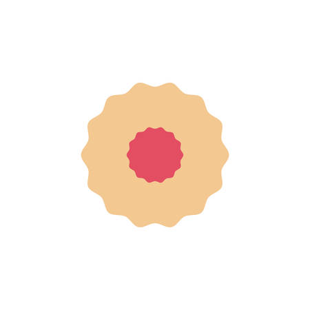 delicious cookies with christmas decoration vector illustration designのイラスト素材