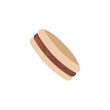 delicious cookies with christmas decoration vector illustration designのイラスト素材