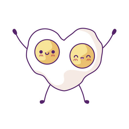 delicious fried eggs   vector illustration designのイラスト素材