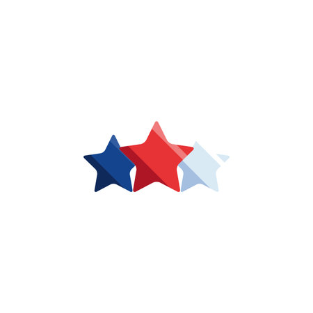 Usa stars design, United states america independence day nation us country and national theme Vector...