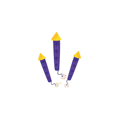 Fireworks design, Celebration festival event holiday party anniversay explosion and festive theme Vector illustrationのイラスト素材