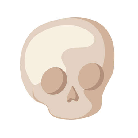 skull dead halloween isolated icon vector illustration designのイラスト素材