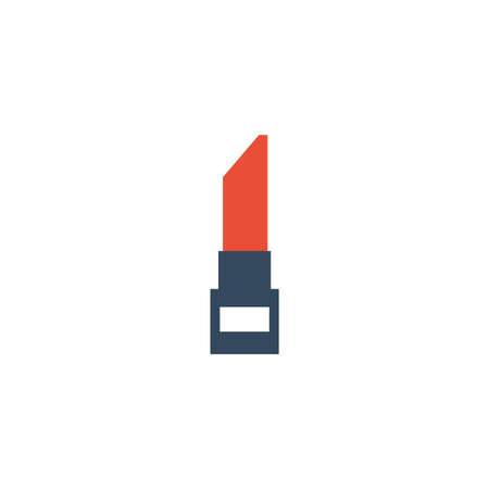 lipstick open on white background vector illustration designのイラスト素材