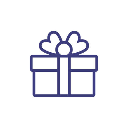 Gift design, happy birthday celebration decoration party festive and surprise theme Vector illustrationのイラスト素材