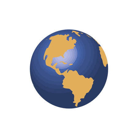 world planet earth icon vector illustration designのイラスト素材