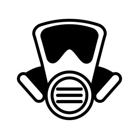 emergency mask on white background vector illustration designのイラスト素材