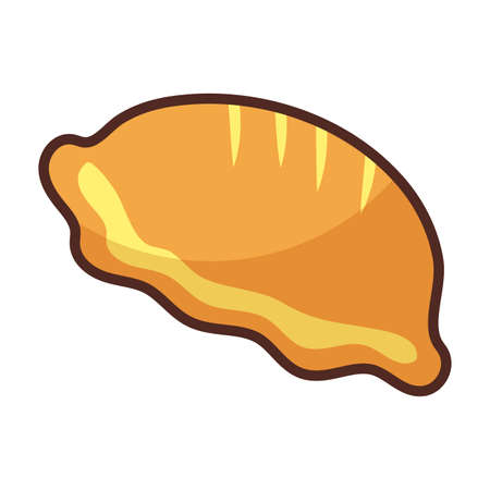 delicious cake on white background vector illustration designのイラスト素材