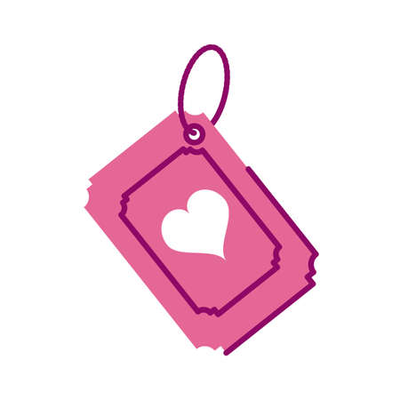 purchase tag, half line and color style icon vector illustration designのイラスト素材