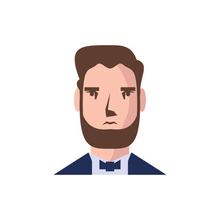 Usa president man design, United states america independence nation us country and national theme Vector illustrationのイラスト素材
