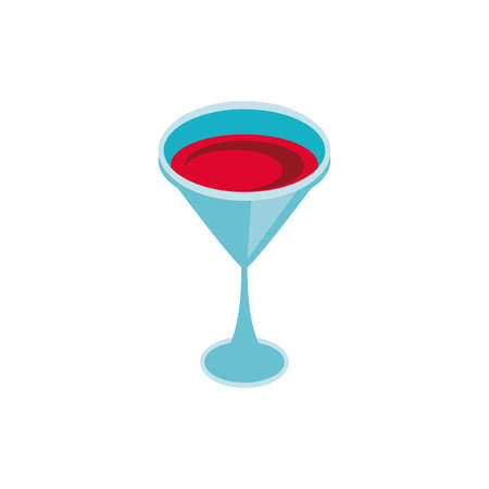Wine cup design of Winery alcohol drink beverage restaurant celebration and party theme Vector illustrationのイラスト素材