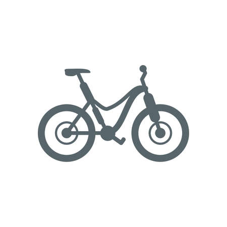 bike icon design, Vehicle bicycle cycle healthy lifestyle sport and leisure theme Vector illustrationのイラスト素材