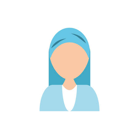 Jewish woman design, Hanukkah holiday celebration judaism religion festival traditional and culture theme Vector illustrationのイラスト素材