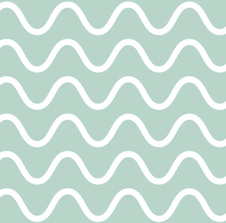Green zig zag striped background, Abstract texture art wallpaper template and decoration theme...