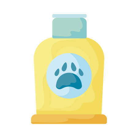 shampoo for pets on white background vector illustration designの写真素材