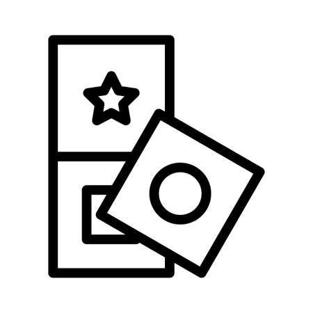 toy cubes on white background, baby toys vector illustration designのイラスト素材