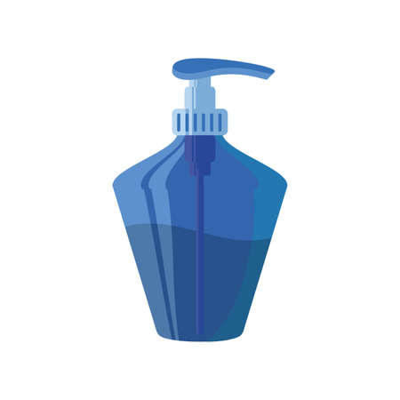 dispensing bottle on white background vector illustration designのイラスト素材