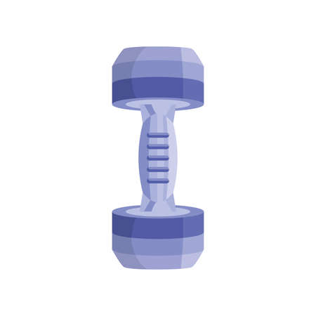 gym dumbbell on white background vector illustration designのイラスト素材