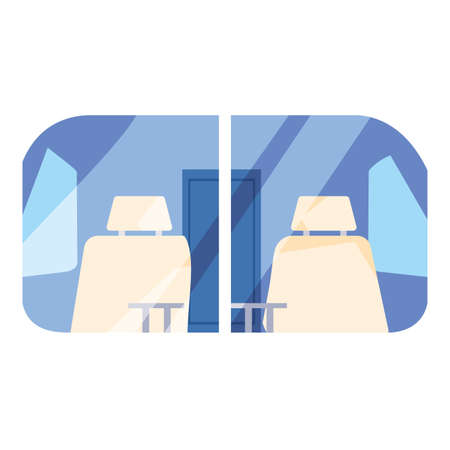 Airplane icon design, Travel trip vacation journey holiday transport and voyage theme Vector illustrationのイラスト素材