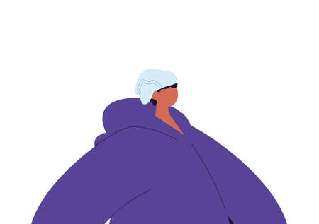 Urban man cartoon with casual cloth design, Boy male person people human and social media theme Vector illustrationのイラスト素材