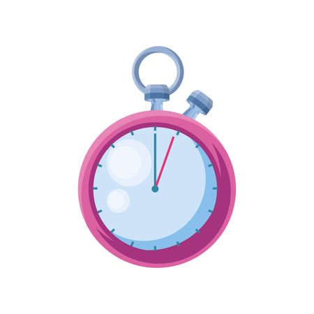 stopwatch for gym on white background vector illustration designのイラスト素材