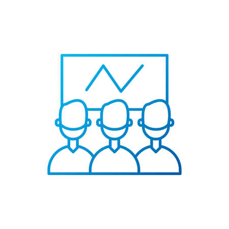 Men meeting and infographic design of Entrepreneur businesspeople startup team success teamwork plan idea and person theme Vector illustrationのイラスト素材