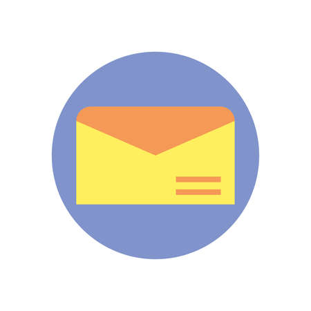 Envelope design, Message email mail letter marketing communication card and document theme Vector illustrationのイラスト素材
