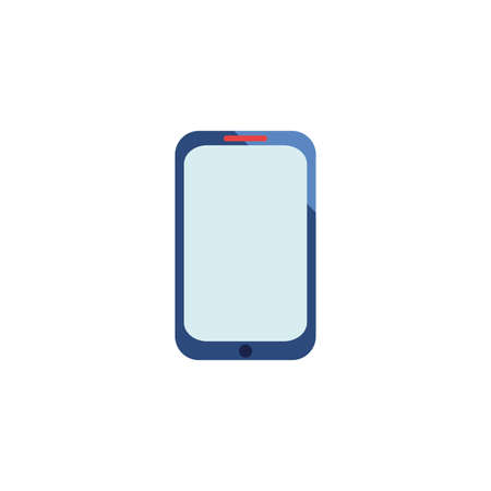 Smartphone icon design, Digital technology communication social media internet web and wireless theme Vector illustrationのイラスト素材