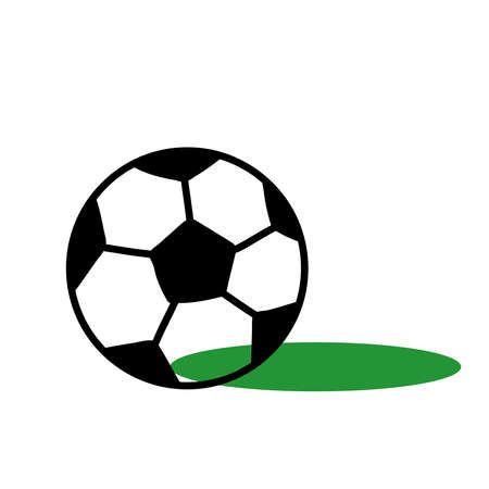 Ball design, Soccer football sport hobby competition and game theme Vector illustrationのイラスト素材